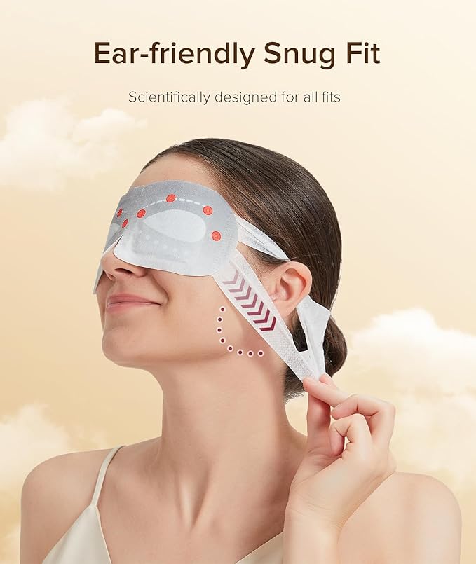 3d self heated eye mask