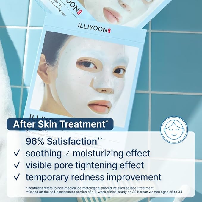 Illiyoon ATO Gel Mask 4ea with ATO Lotion 2.29 Fl Oz