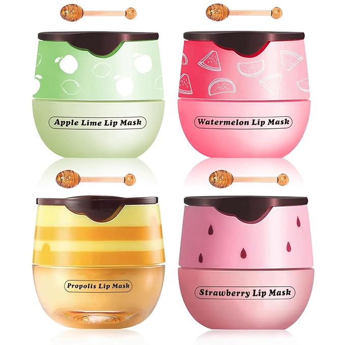4 Packs Fruit Lip Balm Lip
