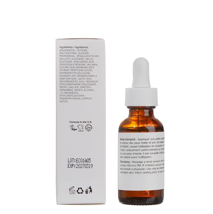 Caffeine solution 5% + egcg,