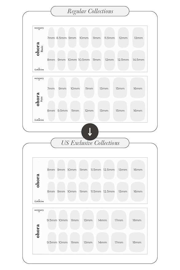ohora Semi Cured Gel Nail Strips (N Party Night) - Dark, Glitter, Works with Any UV/LED Lamps, Salon-Quality, Long Lasting, Easy to Apply & Remove - Includes 2 Prep Pads, Nail File & Wooden Stick