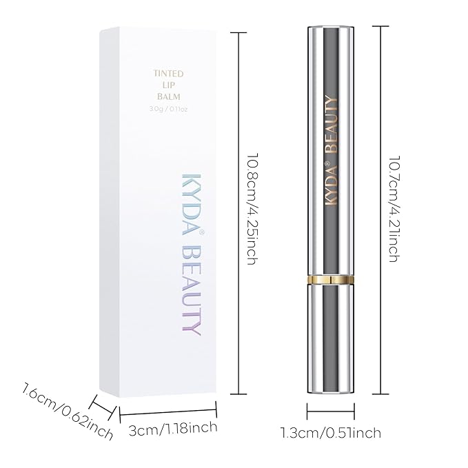KYDA 2 Colors Tinted Lip Balm, Lips,