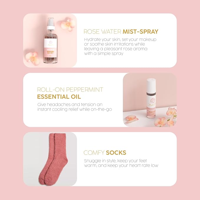 Luxury Spa Gift Basket for Women Relaxing