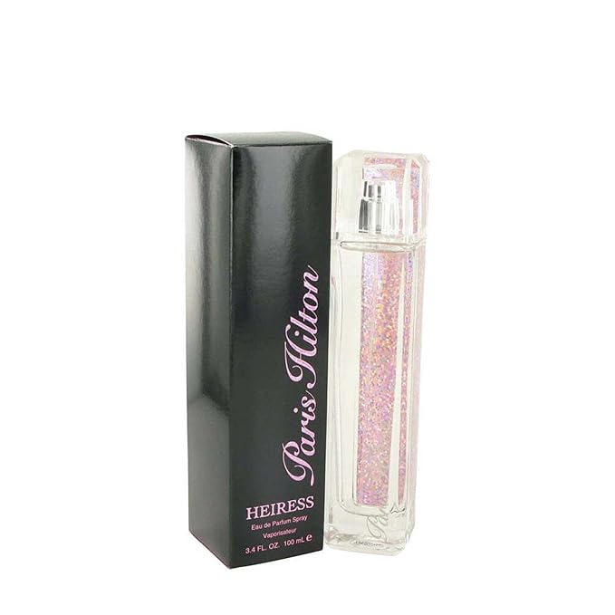 Paris Hilton Heiress Eau de Parfum Spray Perfume for Women | Floral Fragrance | Sophisticated and Elegant | Notes of Citrus, Jasmine, Tonka and Blonde Woods | 3.4 Fl Oz (Pack of 2)