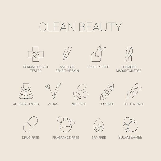 No Makeup Makeup Foundation + Brush Duo, Cream-Balm Formula Conceals, Corrects and Camouflages with Skin-Tone Adaptive Flexshade Technology, Buildable, Long-Lasting, Cruelty-Free, Vegan, Porcelain