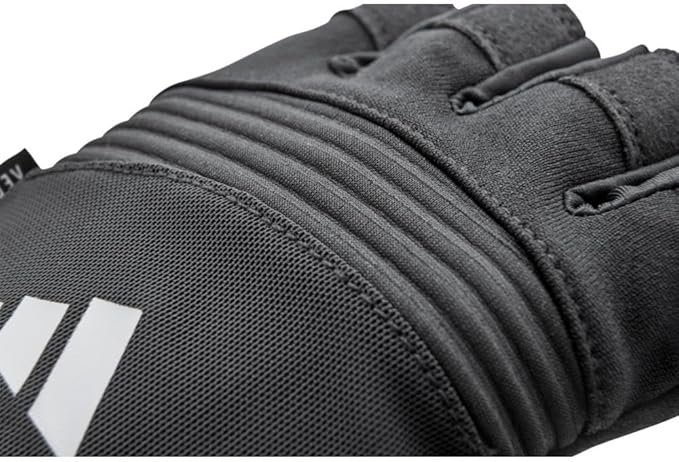 Adidas Aeroready Performance Weightlifting Gloves, Fingerless Workout Gloves
