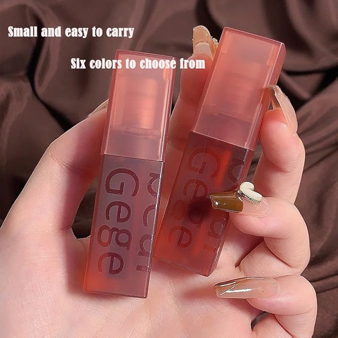 Smooth Luster Lip Glaze, Lightweight Moisturizing,High Impact Lip Color, Full Coverage Lip Makeup, Long Lasting Waterproof Moisturizer Lip Glaze (Cinnamon Tea Orange)