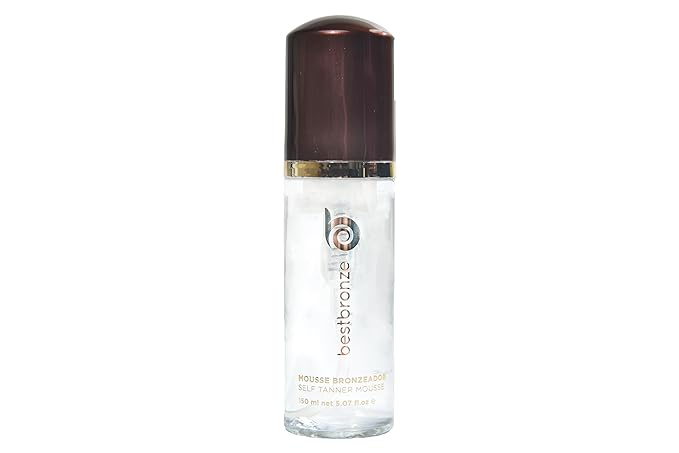 Best Bronze Clear Self Tanner Mousse – Sunless Tanner Foam for Customizable Self Tan, Light to Dark Fake Tan – Vegan Tanning Mousse for a Bronze Glow – Sunless Tanning Foam (5.07 Fl Oz)