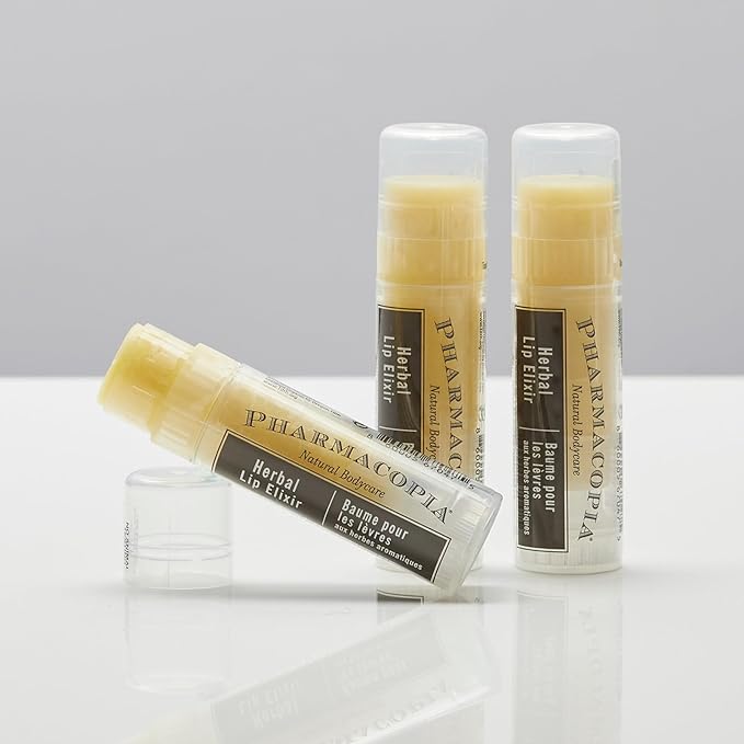 Pharmacopia Chamomile Tangerine Vegan Lip Elixir Oz,