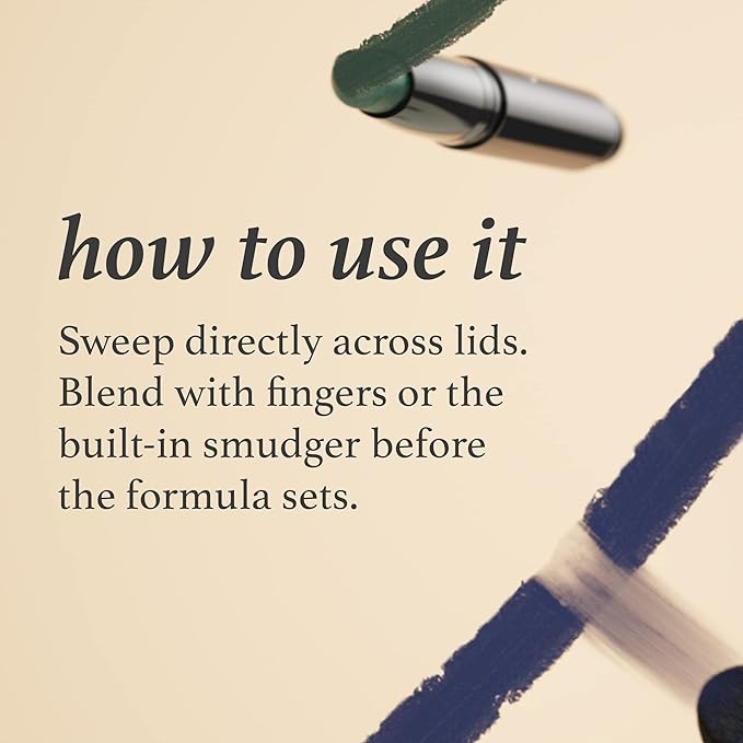 Julep Eyeshadow 101 Cream to Powder Waterproof Eyeshadow Stick, Clove Shimmer