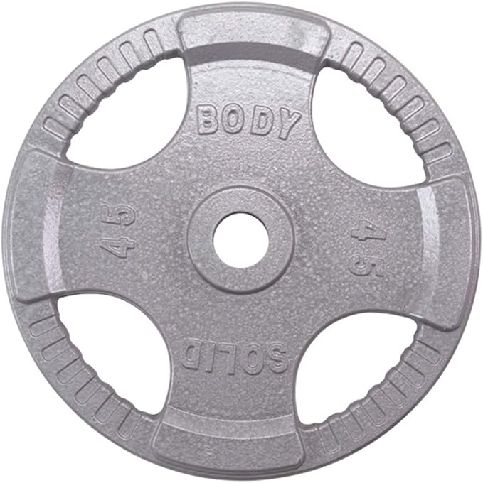 Body-Solid Cast Iron Olympic Quad Grip Design Weight 2 Inch