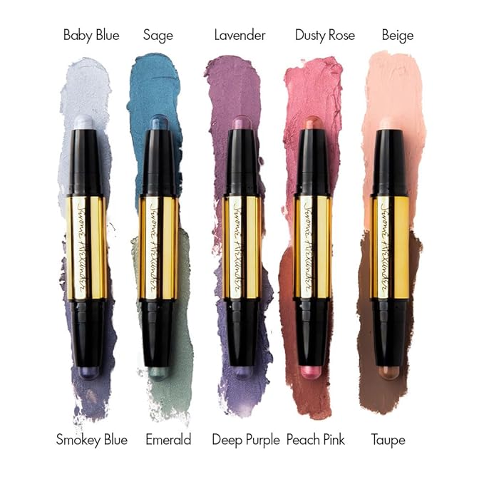 Jerome Alexander - JA Basics Dual-Ended Eyeshadow Stick (Deep Purple/Lt Lavender)