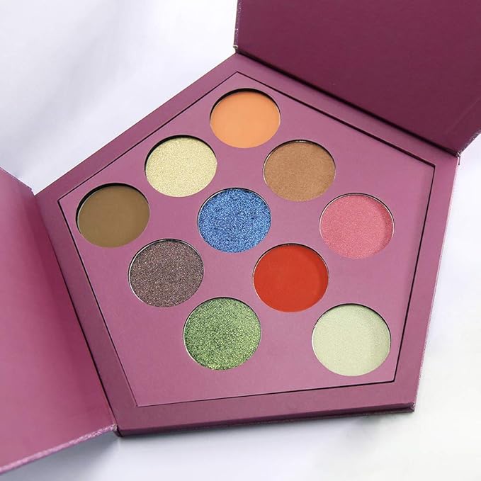 Extra Large-Sized Magnetic Makeup Palette with Diamond-Shaped