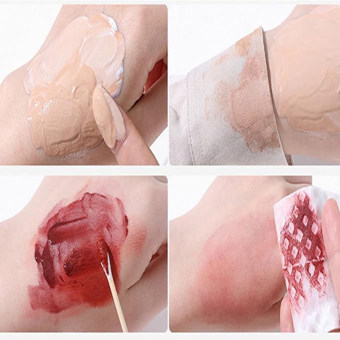 3Pcs Clear Handheld Acrylic Palette Heart Shaped Acrylic