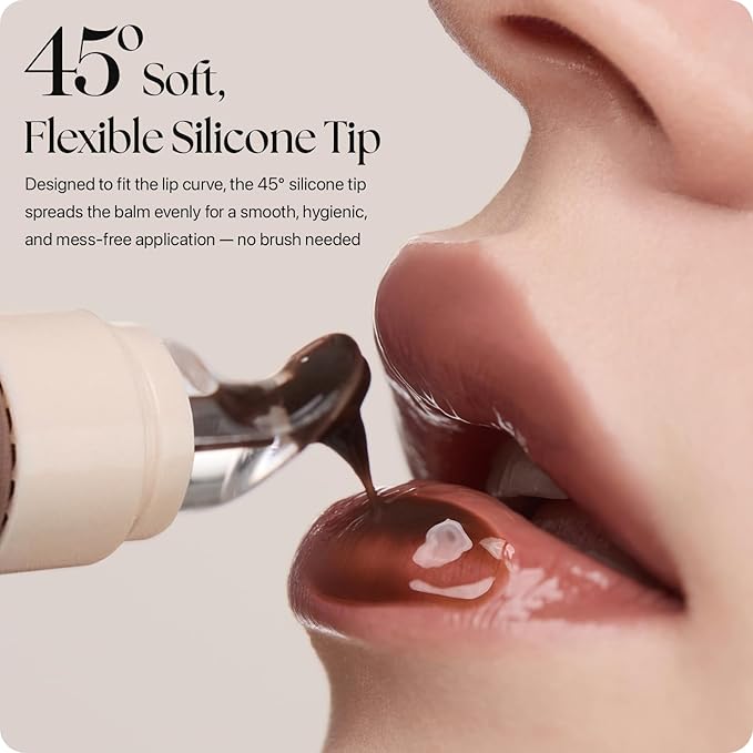 Nature Republic Honey Melting Lip & Butter Balm (DARK CHERRY CHOUX & DIRTY ESPRESSO) Set - Moisturizing Tinted Lip Balm, Peptides, Sheer & Glossy