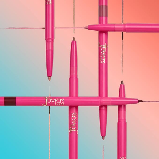 Juvia's Place Coffee Shop Luxe Lip Liner: Chocolate Drip - Colorstay Matte Finish Lip Pencil, Makeup for Natural Long Lasting Beauty and Sensational Wear, Lip Stain Kiss Proof Cometics