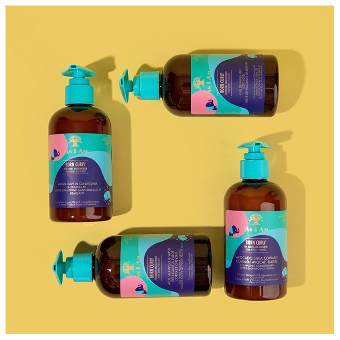 As I Am Born Curly Avocado Shea Cowash 8oz