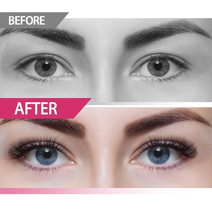 Lash Clusters, DIY Eyelash Extension, Reusable Volume Individual Lashes, Wispy Fluffy Artificial Natural Look for Cluster Lashes, C Curl Lashes Pack (Volume-12mm)