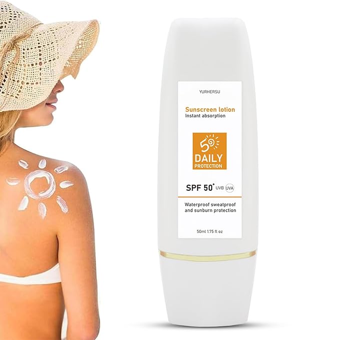 Body Sunscreen SPF 50,Waterproof, Hydrating,