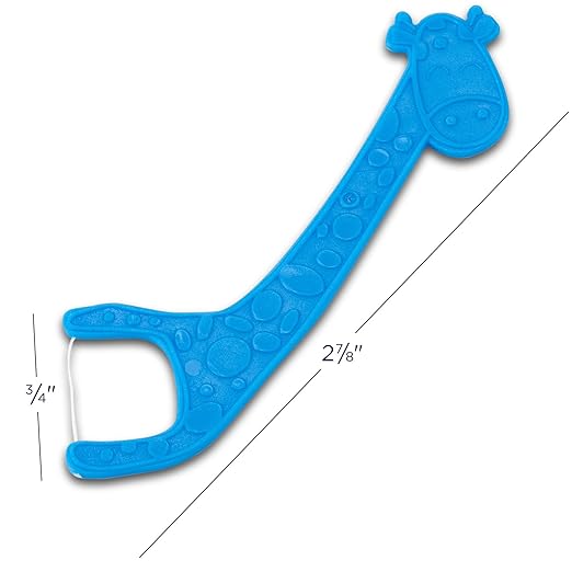 Practicon SmileGoods Giraffe Flossers, Individually Wrapped, Box of 200