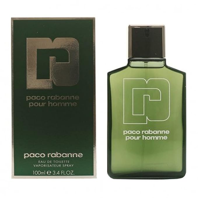 Paco Rabanne For Men EAU DE TOILETTE SPRAY 3.4 OZ (Pack of 2)