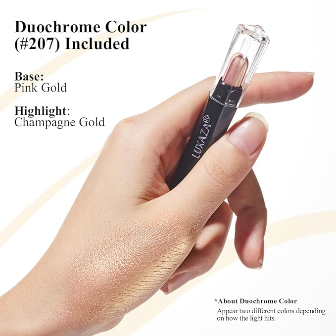 3PCS Cream Eyeshadow Stick,Pro Longwear Eyeshadow Sticks Pencils Crayon-Neon Color