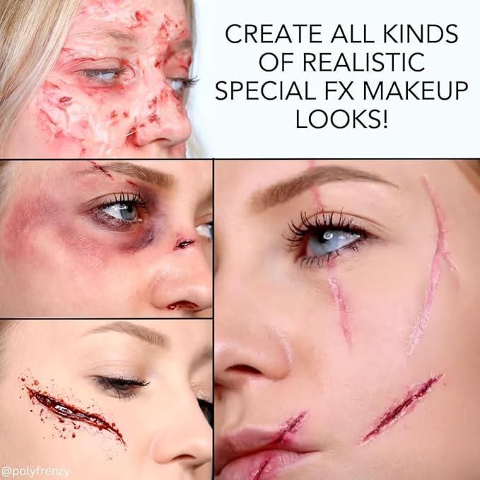 Mehron Makeup Special FX Set for Halloween, Horror,