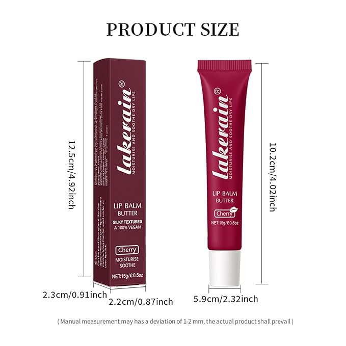 Lip Butter Balm, Day/Night Hydrating Lip Oil