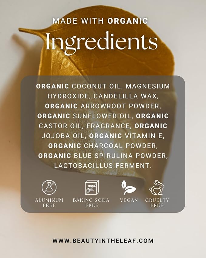 The Fuchsia Stick Natural Deodorant | Made in USA with Organic Ingredients | Aluminum-Free | 100% Vegan | Cheerful Sweet Blossom Scent | Detoxifying Charcoal Probiotic Odor Control Formula | 20% MORE