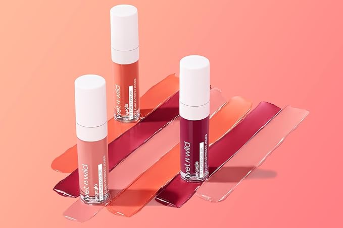 wet n wild Mega Glo Lip & Cheek Color, Creamy Berry Stain, Buildable Multi-Use Soft Matte Finish, Vegan & Cruelty-Free - Berry True