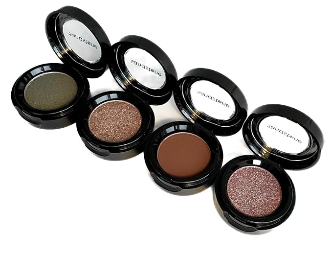 Sandstone Scandinavia Eyeshadow for Sensitive Eyes, Dark Brown Eyeshadow with Long Durability, Allergy Certified, Fragrance-Free and Vegan Eye Make-Up, Hypoallergenic Make-Up (563 Espresso)