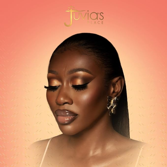 Juvia's Place Lip Gloss Reflect Caramel Rose, Warm Toned Soft Brown, Smooth and Creamy Long Lasting Non-Sticky Luscious High Shine Glow, 16 oz,