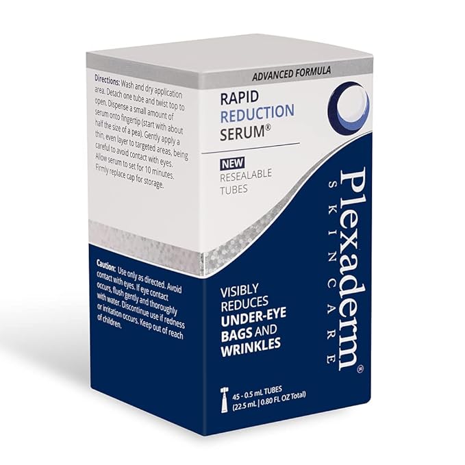 Plexaderm rapid reduction eye serum