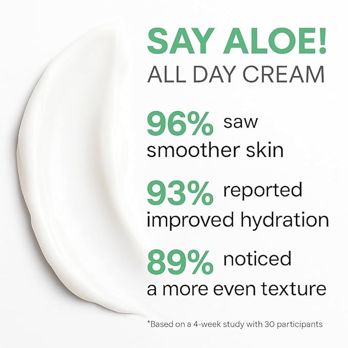 LOUMI Skincare Glow & Aloe Duo Bundle - RoseGlow Moisturizing Face Oil & Say Aloe! All Day Cream - Lightweight Hydrating Face Cream - Aloe Vera, Algae, and Hyaluronic Acid - Made in the US