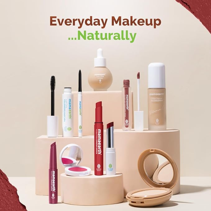 Mamaearth Moisture Matte Lipstick (05 - Bubblegum Nude)| Infused with Vitamin E | 12-Hour Long Stay & 8-Hour Moisture Lock | Cruelty-Free & Smudge-Proof | 0.07 Oz/2g