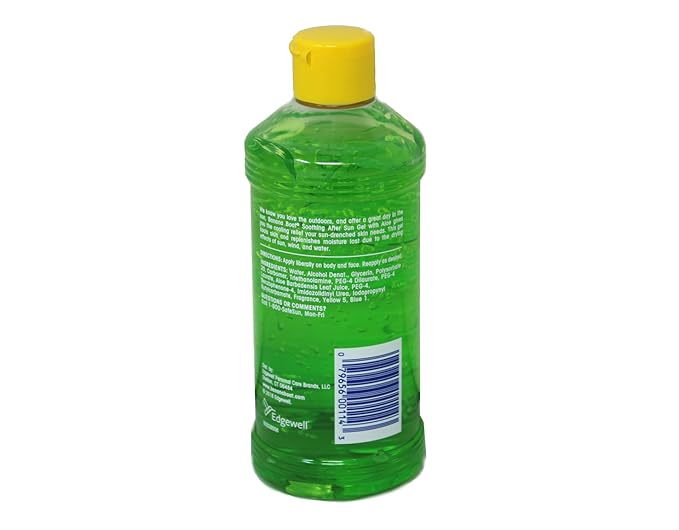 Banana Boat Aloe Aftersun Gel Soothes Dry Sunburned Skin: Size 16 Oz (Pack of 3)