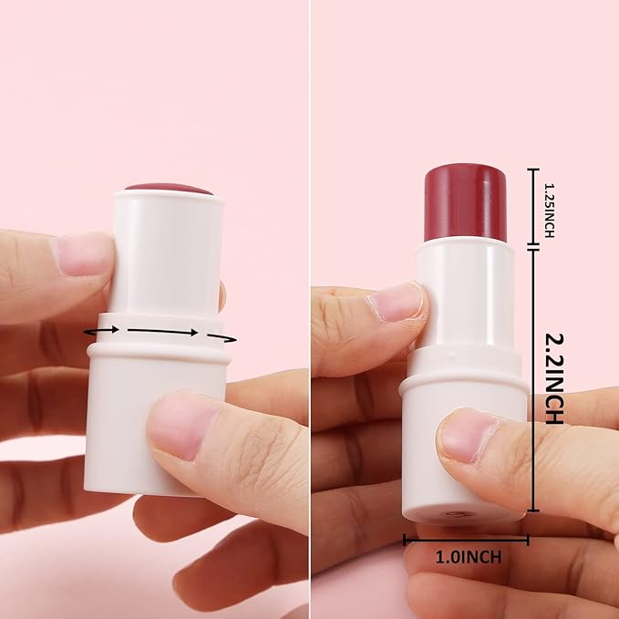 Boobeen Cream Blush stick, Multi Face Blush for and Lightweight