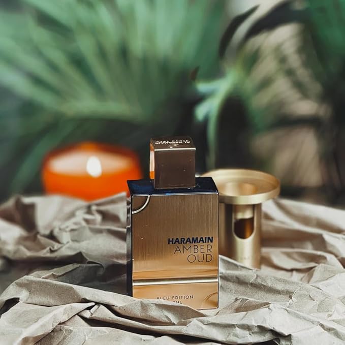 Al Haramain Amber Oud Blue Edition Eau De Parfum Spray 100ml (3.4 oz) - Unisex Arabian Perfume for Women & Men, Long-Lasting Arabic Fragrance, Premium EDP Cologne Spray