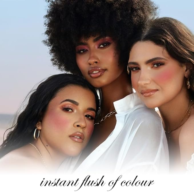 Cream to Powder Blush Stick, High Impact Color, Moisturizing Face Makeup (01#, 1 Count (Pack of 1))