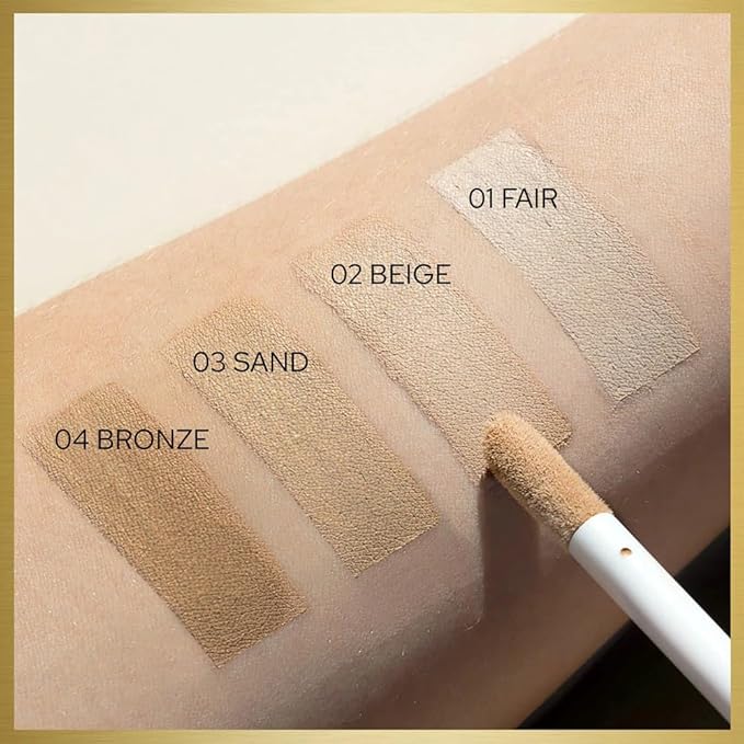 Dermacol Infinity make-up and corrector, Multi-use, Super coverage, Photo-friendly,Hypoallergenic,Waterproof, Touc proof, SPF 15, 02, Beige