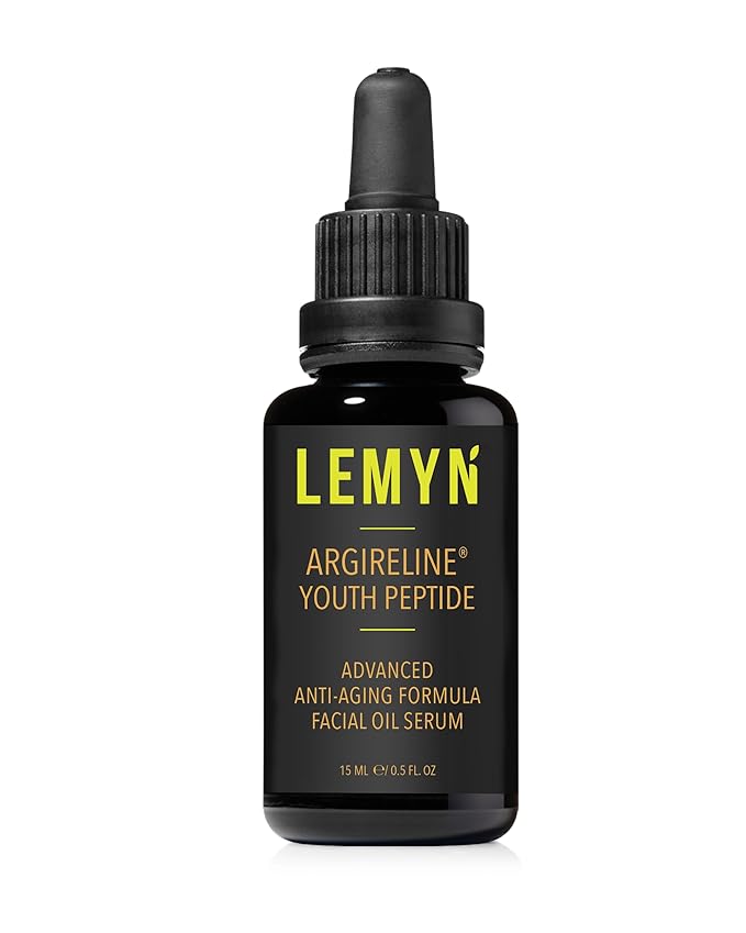 Lemyn Organics Argireline Youth Peptide Face Oil Serum | Anti-Aging, Hydrating, and Firming | Freshly Made Skincare | 15ml