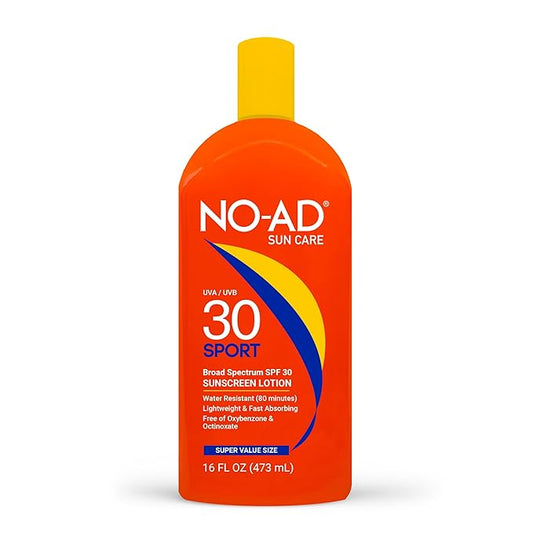 NO-AD | SPF 30 SPORT Sunscreen | 16 fl. oz Bottle