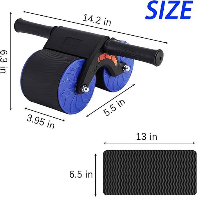 Automatic Rebound Abdominal Wheel for Abs Workout Equipment,2023 New