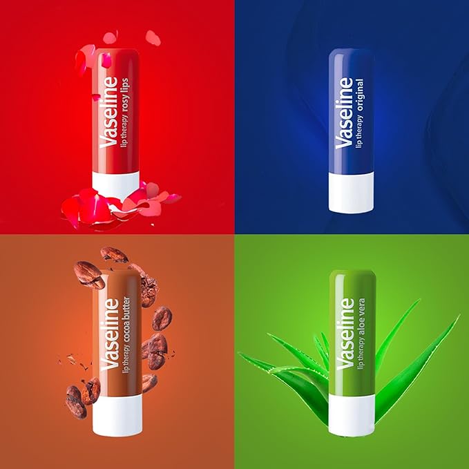 Vaseline Aloe Fresh Lip Therapy Stick- .16 oz (Pack of 2)