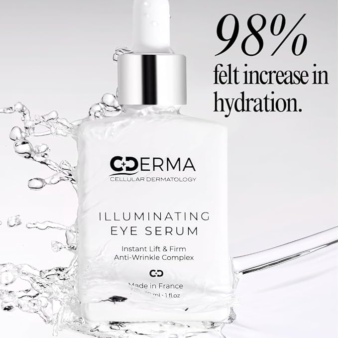 Anti aging eye serum reduces