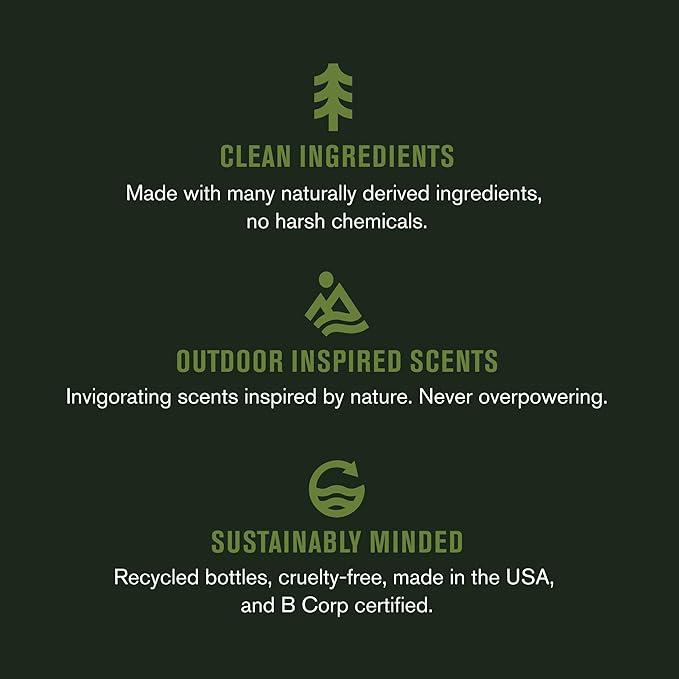 Every Man Jack Amber + Sandalwood Mens Body Wash Refill Starter Pouch - Naturally Derived Ingredients - Paraben Free, Phthalate Free, Dye Free - (1-36oz pouch, 1-24oz bottle)