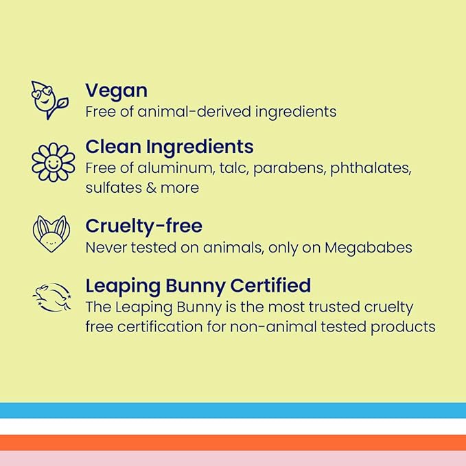 Megababe Skincare Deodorant - The Coco Deo with 72 hour Odor Protection | Nourishing Coconut Oil & Shea Butter | Aluminum-Free, All Natural | 2.6 oz