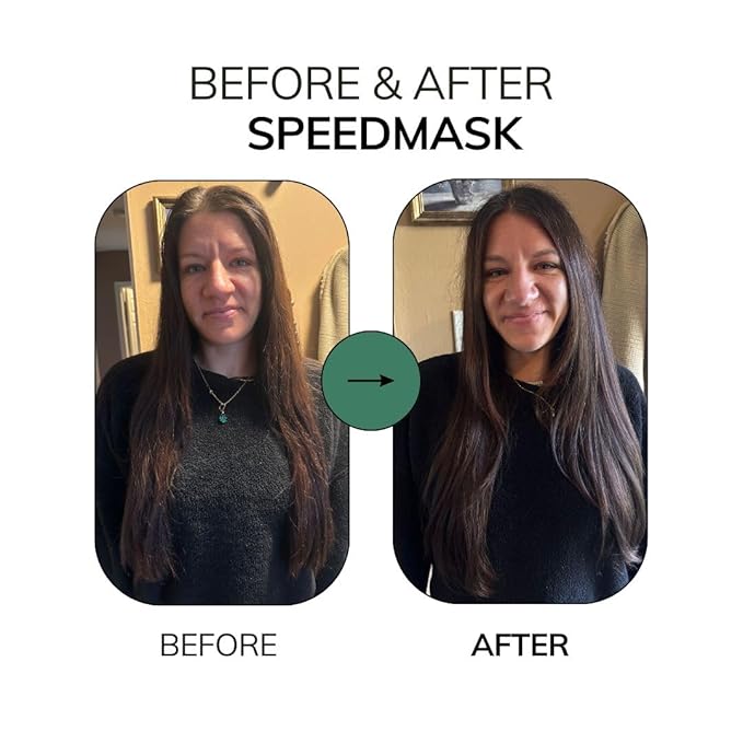 SWAIR SpeedMask Pre-Wash Hair Treatment, 1-Minute Nourishing Mask for Wet or Dry Hair, 8 fl oz