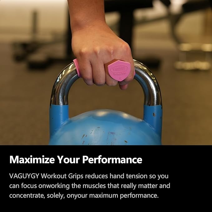 Workout Grips,Rubber Fingerless Gym Gloves, Pull Up Grips for Men Women Crosstraining Palm Grips Hand Protection,Suitable for Gym & Home Workouts, Improves Grip Strength