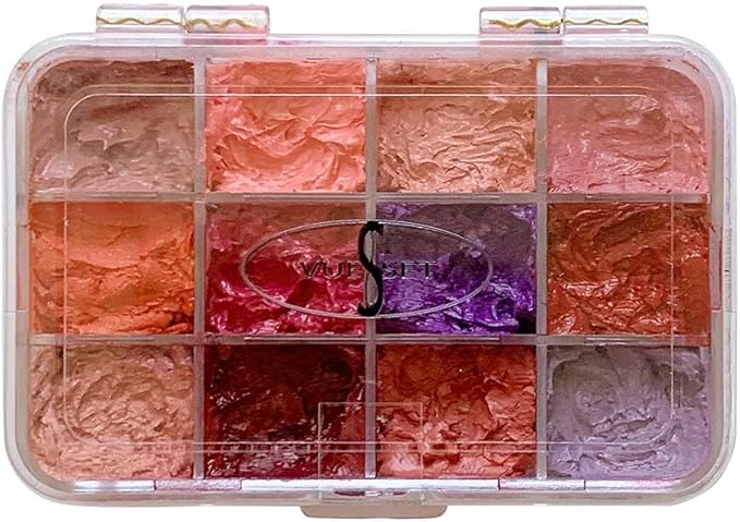 Mango - 12 Sections empty makeup palette depotting